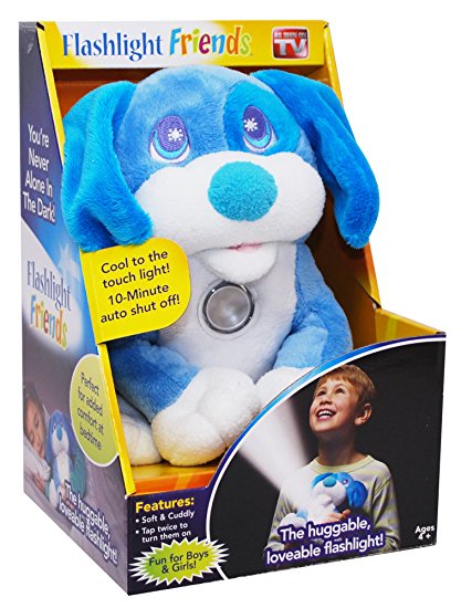 Collections Etc - Flashlight Friends - The Huggable Loveable Child's Flash Light Puppy