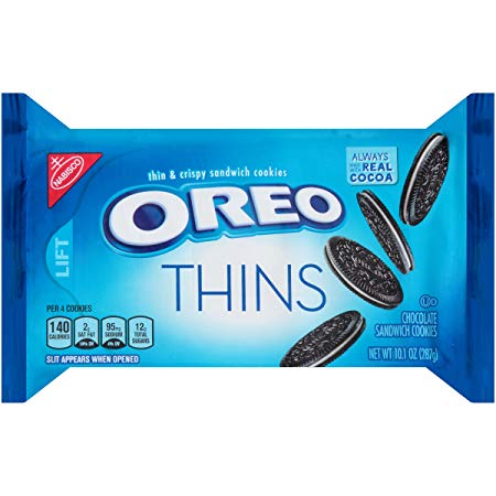 Oreo Thins Chocolate Sandwich Cookies (10.1-Ounce Package)