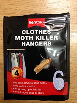 Rentokil Clothes Moth Killer Hangers