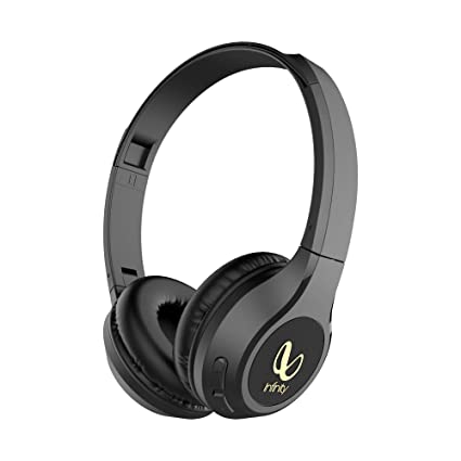 Infinity(JBL) Glide 510 On-Ear Wireless Headphone with 72 Hrs. Playtime(Quick Charging), Dual Equalizer Deep Bass, Voice Assistant (Black)