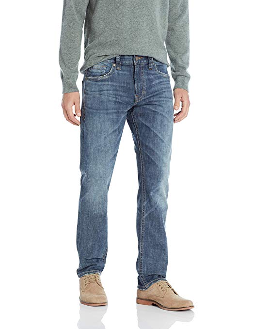 Silver Jeans Co. Men's Eddie Relaxed Fit Tapered Leg