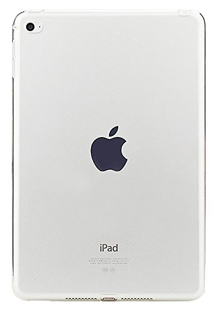 iMacket iPad Mini 4 Clear TPU Case with Shock Absorption for Apple, Clear, Transparent