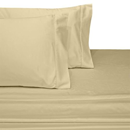 Ultra Soft & Exquisitely Smooth Genuine 100% Plush Cotton 800 TC Sheet Set by Pure Linens, Lavish Sateen Solid, 4 Piece California King Size Deep Pocket Sheet Set, Linen