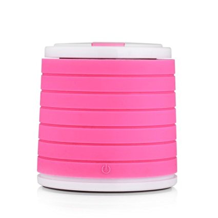 GH Brothers Cool Mist Humidifier with LED Lights - Pink