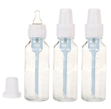 Dr Browns Natural Flow Standard Glass Bottles 8 Ounce 3-Count