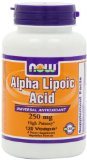NOW Foods Alpha Lipoic Acid 250mg 120 Vcaps