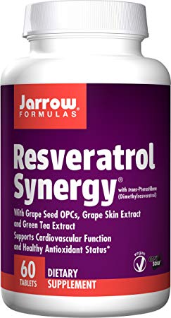 Jarrow Formulas Resveratrol Synergy, 60 Tablets