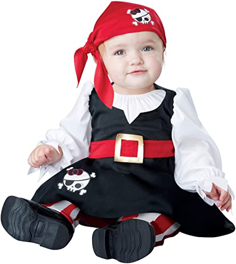 California Costumes Baby Girls' Petite Pirate Infant
