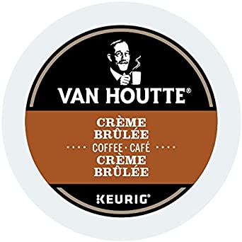 Van Houtte Creme Brulee Single Serve Keurig Certified Recyclable K-Cup pods for Keurig brewers, 24 Count