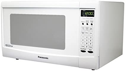 Panasonic NN-SN667W, 1.2cuft 1300 Watt Sensor Microwave Oven, White