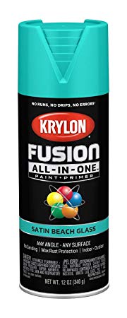 Krylon K02731007 Fusion All-in-One Spray Paint, Beach Glass