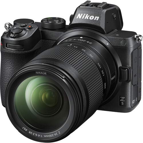 Nikon Digital Camera Z 5 Kit with NIKKOR Z 24-200mm f/4-6.3 Lens - Black