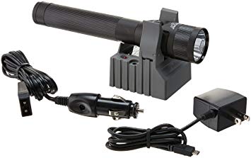 Streamlight 75866 Stinger DS LED Flashlight, 120V AC/12V DC Steady Charger and 1 Holder -425 Lumens