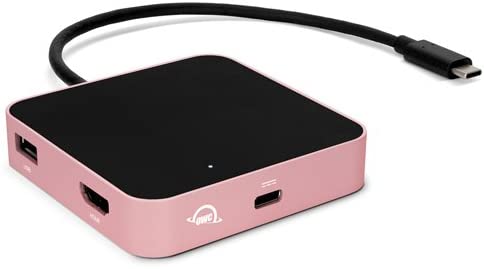 OWC USB-C Travel Dock - Rose Gold Model OWCTCDK5PRG