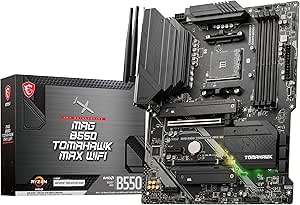 MSI Mag B550 Tomahawk Max WiFi AM4 ATX Motherboard