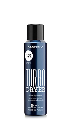 Matrix Style Link Turbo Dryer Blow Dry Spray for Unisex, 6.25 Ounce