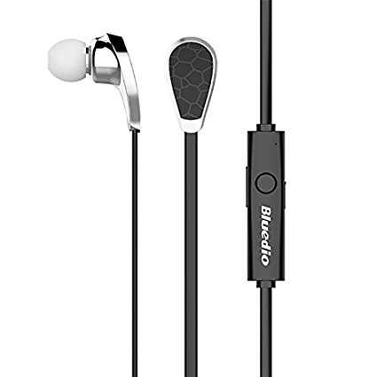 Black Bluedio N2 Wireless Bluetooth V4.1 Earphone HIFI Headphone Sport Stereo Headset Support Voice Prompt Answer Phone Muti-point