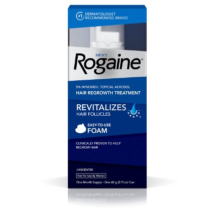 Men's Rogaine Foam One Month Supply