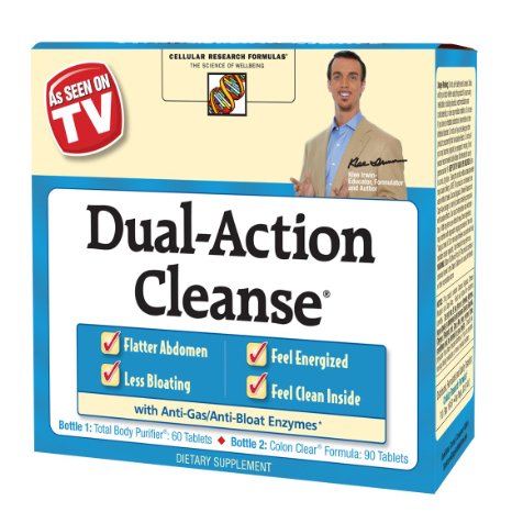 Applied Nutrition Dual Action Cleanse 150 Count Package