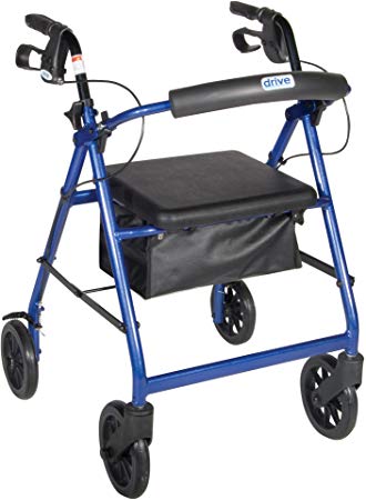 Aluminum Rollator, 7.5" Casters