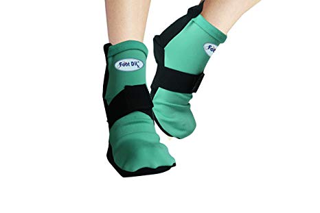 Foot Doctor Hot and Cold Pain Relieving Gel Socks - Best for Achilles Tendon Injuries, Plantar Fasciitis, Bursitis & Sore Feet - Microwaveable, Freezable and Reusable