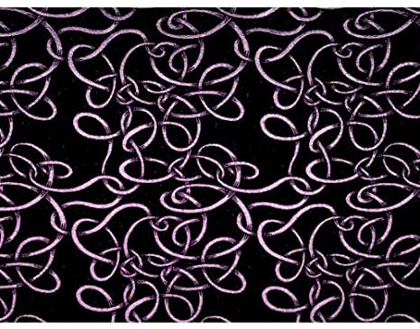 SIS Covers Twisty Vine Amethyst Futon Cover, Queen Size