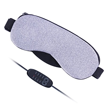 Dry Eye Compress,Lifestance Eye Mask USB Heated Hot Pads, Scientifically Designed to Relieve Dry Eye, Stress,Tired Eyes, Puffy Eyes,Blepharitis, MG