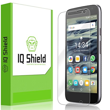 Moto G4 Play Screen Protector, IQ Shield® LiQuidSkin Full Coverage Screen Protector for Motorola Moto G4 Play HD Clear Anti-Bubble Film - with Lifetime Warranty