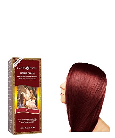 Surya Brasil Henna Cream Red 70ml, 2.31fl.oz