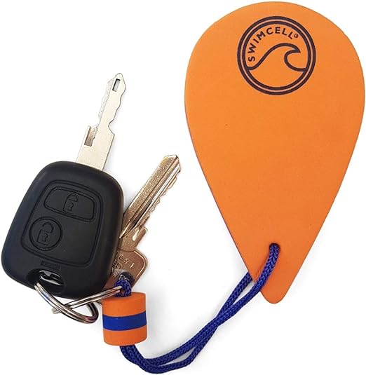 Floating Keychain for Boat Keys Action Camera, Phone Case. Floats 60gm in Water. 3 Times More Than A Marine Cork! Key Float Keyring Sailing Gift.