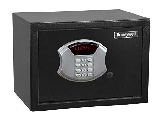 Honeywell Safes & Door Locks - 5113 Steel Security Safe with Hotel-Style Digital Lock, 0.50-Cubic Feet, Black