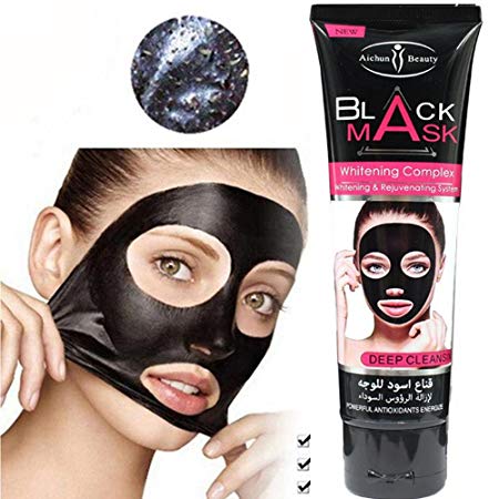 DDLBiz Black Mud Deep Cleansing Purifying Peel Off Facail Face Mask Remove Blackhead Facial Mask