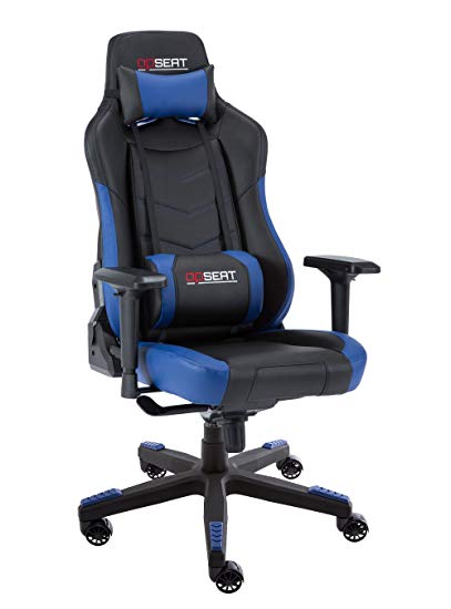 OPSEAT Grandmaster Series Computer Gaming Chair Racing Seat PC Gaming Desk Office Chair - Blue