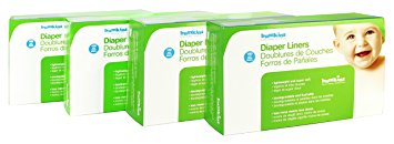Bumkins Flushable Diaper Liners, 4 Pack(100 per pack), Neutral (Discontinued by Manufacturer)
