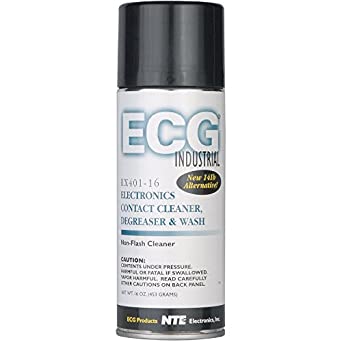 ECG RX401-16 Electronics Contact Cleaner Degreaser and Wash, 16 oz. Aerosol