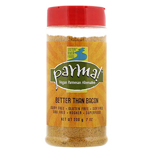 Parma! Vegan Parmesan - Better than Bacon, Dairy-Free and Gluten-Free Vegan Cheese (7 ounces)