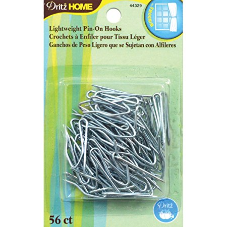 Dritz Home 56 Count Pin on Drapery Hooks