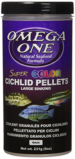 Omega One Super Color Cichlid Large Sinking Pellets