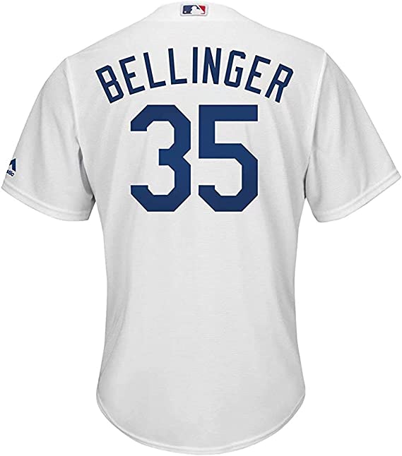 Outerstuff Cody Bellinger Los Angeles Dodgers Infants White Home Cool Base Replica Jersey