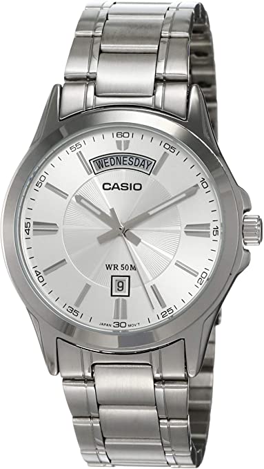 Casio MTP-1381D-7AVDF Men's Analog Quartz Classic Stainless Steel Watch