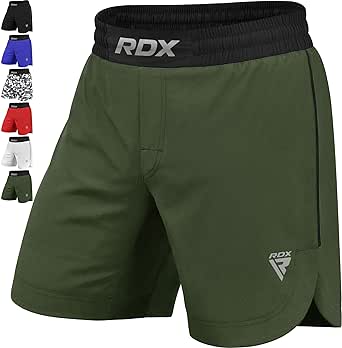 RDX MMA Shorts for Training & Kickboxing – Fighting Shorts for Martial Arts, Cage Fight, Muay Thai, BJJ, Boxing, Grappling