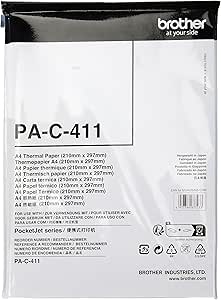 Brother Papier / Thermopapier / A4 / 100 Blatt papier thermique - Papiers thermique (A4, 100 feuilles)