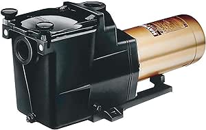 Hayward W3SP2607X10 Pool Pump, 1 HP, Black