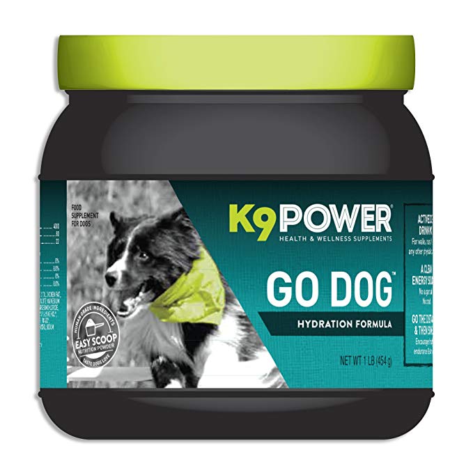 K9-Power Go Dog - Total Hydration and Performance Drink for Active Dogs