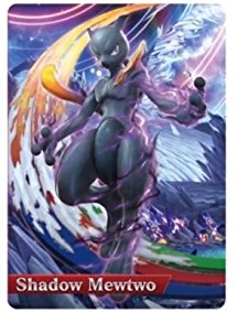 Shadow Mewtwo Pokken Tournament amiibo Card