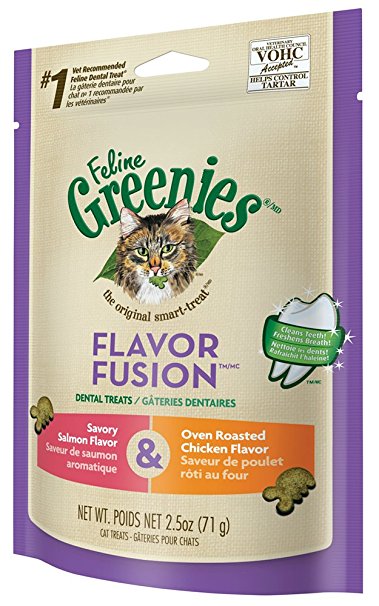 FELINE GREENIES Dental Cat Treats