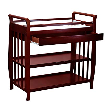 Athena Nadia Baby Changing Table, Cherry