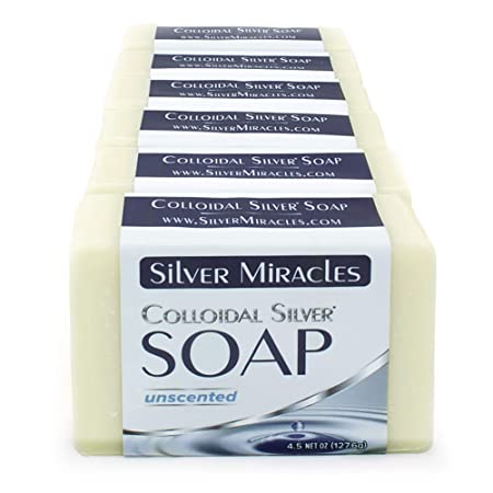 Colloidal Silver Soap - 6 pack