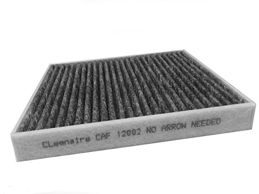 Cleenaire CAF12002 The Most Advanced Protection Against Bacteria Dust Viruses Allergens Gases Odors, Cabin Air Filter For 15-16 Hyundai Sonata (Excluding Hybird)