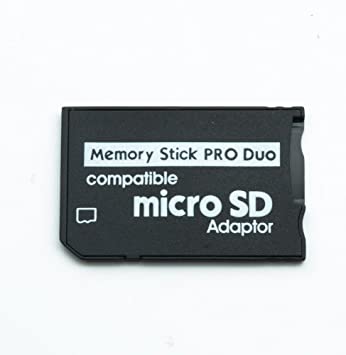 QUMOX - Adaptador de Micro SD a Memoria Stick Pro Duo para Sony PSP